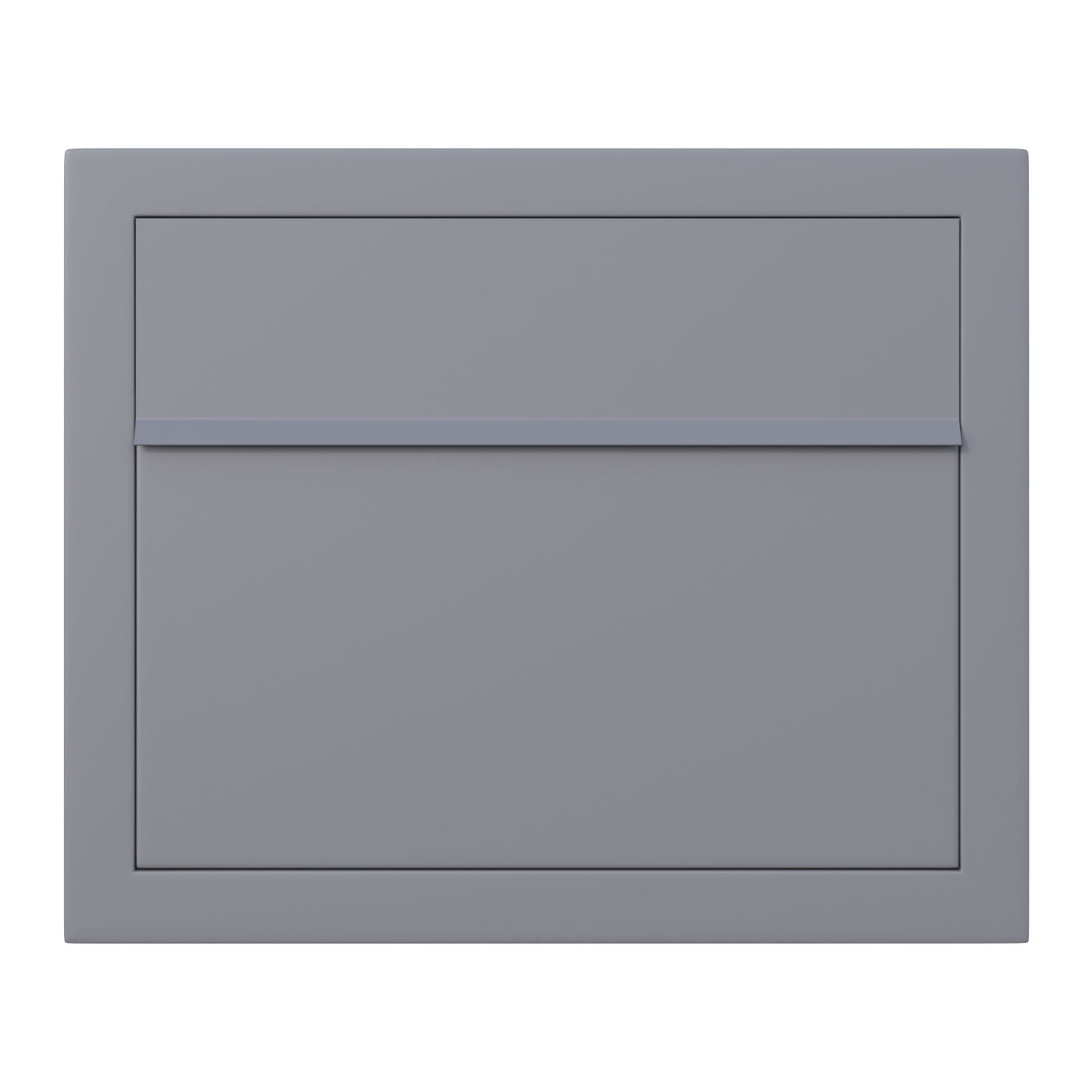 ELEGANCE by Bravios - Modern wall-mounted gray mailbox