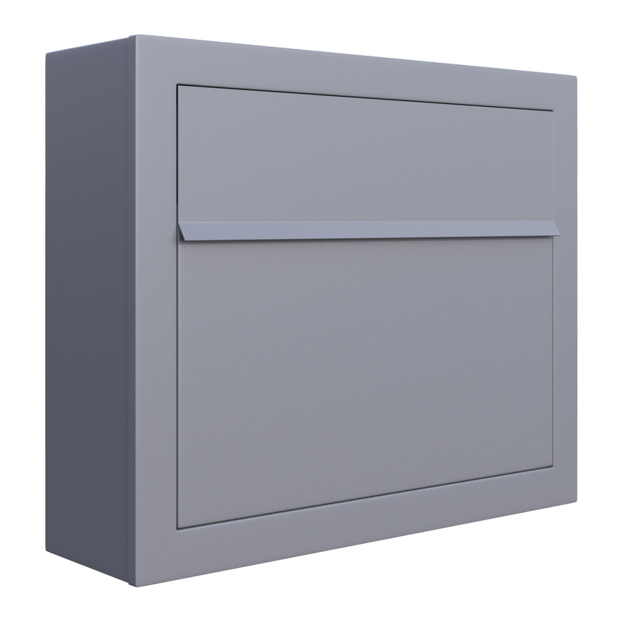 ELEGANCE by Bravios - Modern wall-mounted gray mailbox