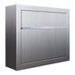 ELEGANCE by Bravios - Modern wall-mounted stainless steel mailbox