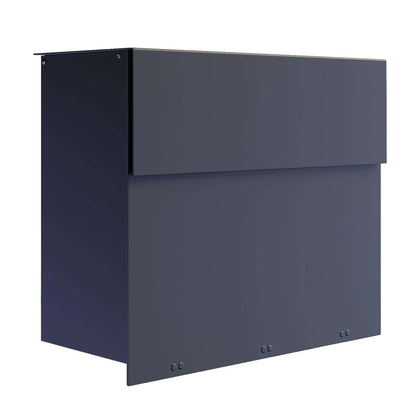 MOLTO by Bravios - Modern wall-mounted anthracite mailbox