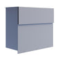 MOLTO by Bravios - Modern wall-mounted gray mailbox