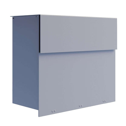 MOLTO by Bravios - Modern wall-mounted gray mailbox