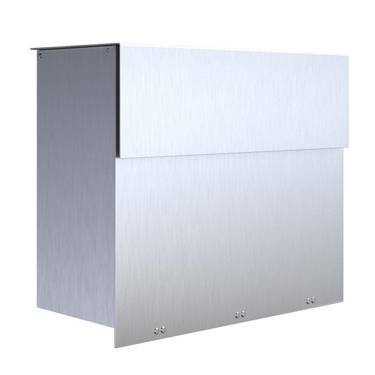 MOLTO by Bravios - Modern wall-mounted stainless steel mailbox