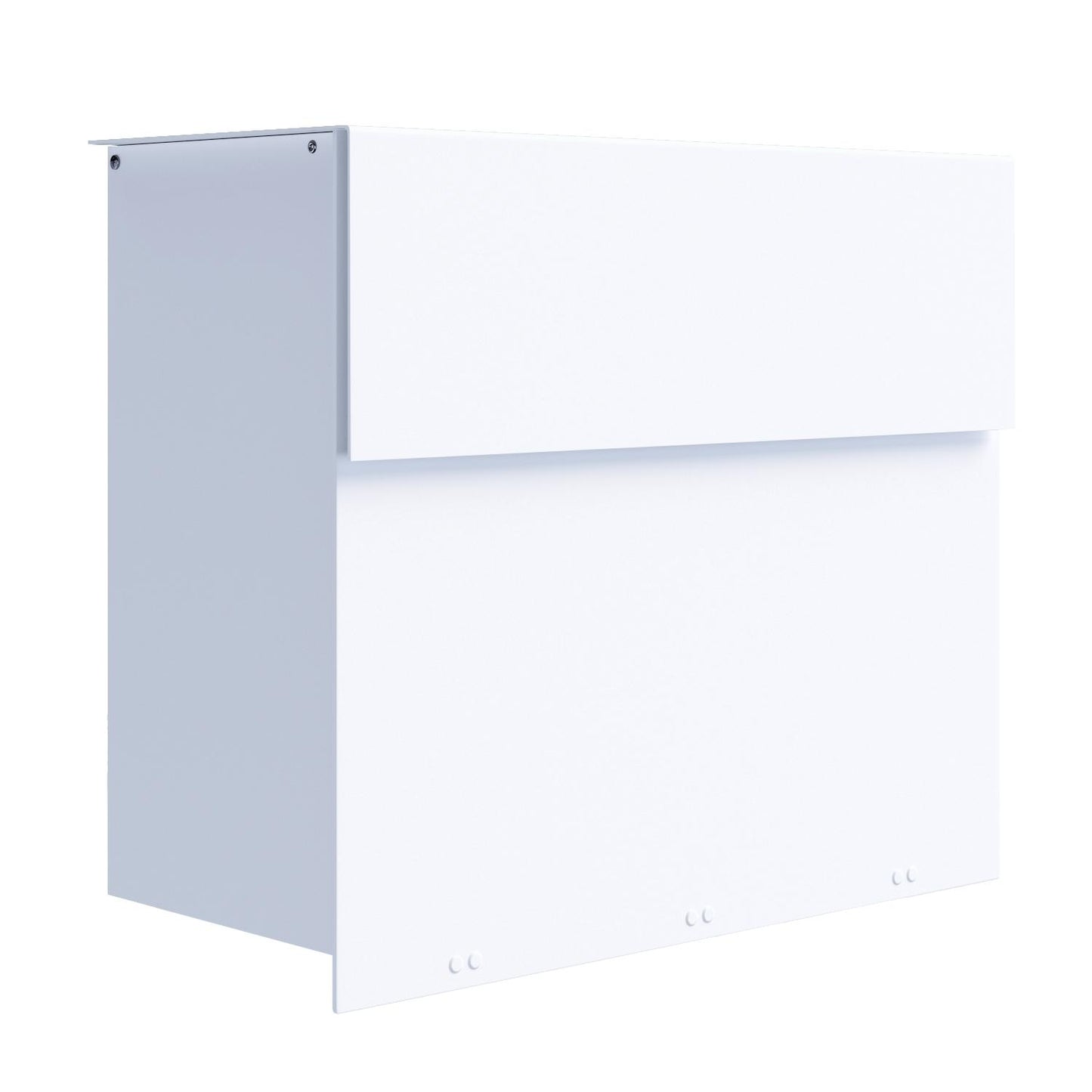 MOLTO by Bravios - Modern wall-mounted white mailbox