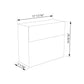 MOLTO by Bravios - Modern wall-mounted black mailbox