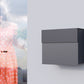 MOLTO by Bravios - Modern wall-mounted rust mailbox