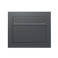 SORA by Bravios - Modern built-in anthracite mailbox