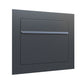 SORA by Bravios - Modern built-in anthracite mailbox