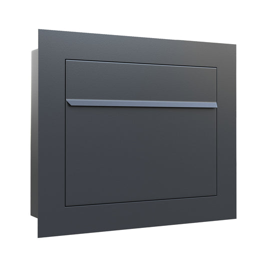 SORA by Bravios - Modern built-in anthracite mailbox