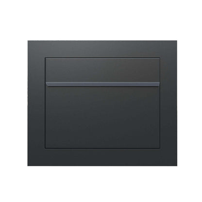 SORA by Bravios - Modern built-in black mailbox
