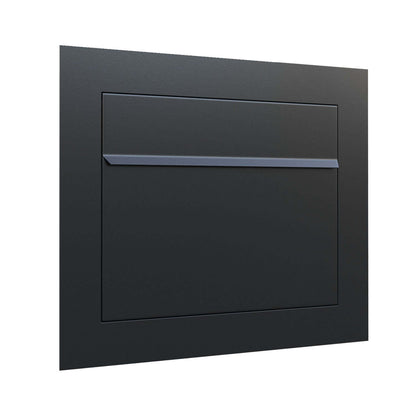SORA by Bravios - Modern built-in black mailbox