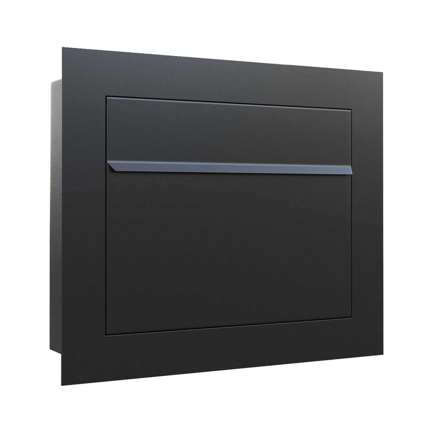 SORA by Bravios - Modern built-in black mailbox