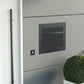 SORA by Bravios - Modern built-in anthracite mailbox