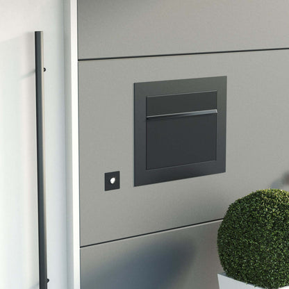 SORA by Bravios - Modern built-in white mailbox