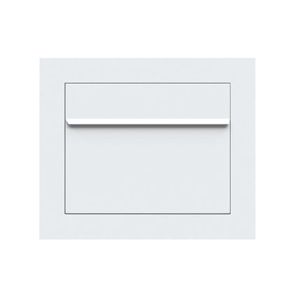 SORA by Bravios - Modern built-in white mailbox