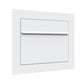 SORA by Bravios - Modern built-in white mailbox