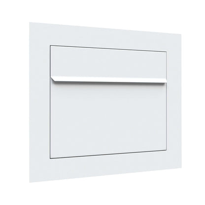 SORA by Bravios - Modern built-in white mailbox