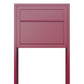 STAND ELEGANCE by Bravios - Modern post-mounted red mailbox