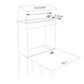 STAND MOLTO by Bravios - Modern post-mounted black mailbox